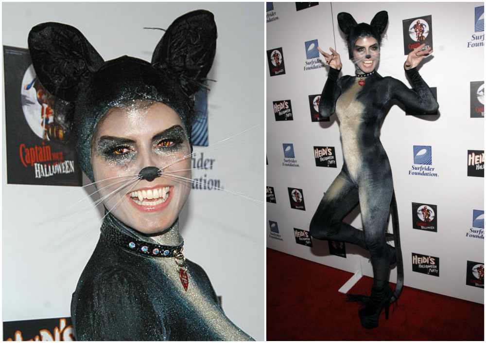 Heidi Klum's Halloween costume in 2007