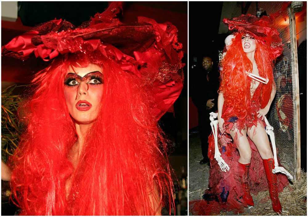 Heidi Klum's Halloween costume in 2004