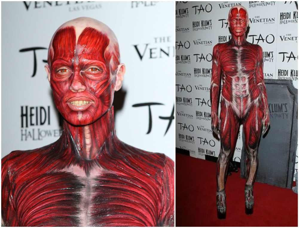 Heidi Klum's Halloween costume in 2011