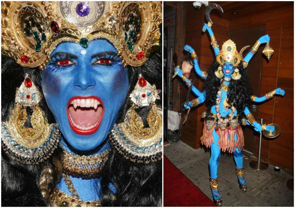 Heidi Klum's Halloween costume in 2008