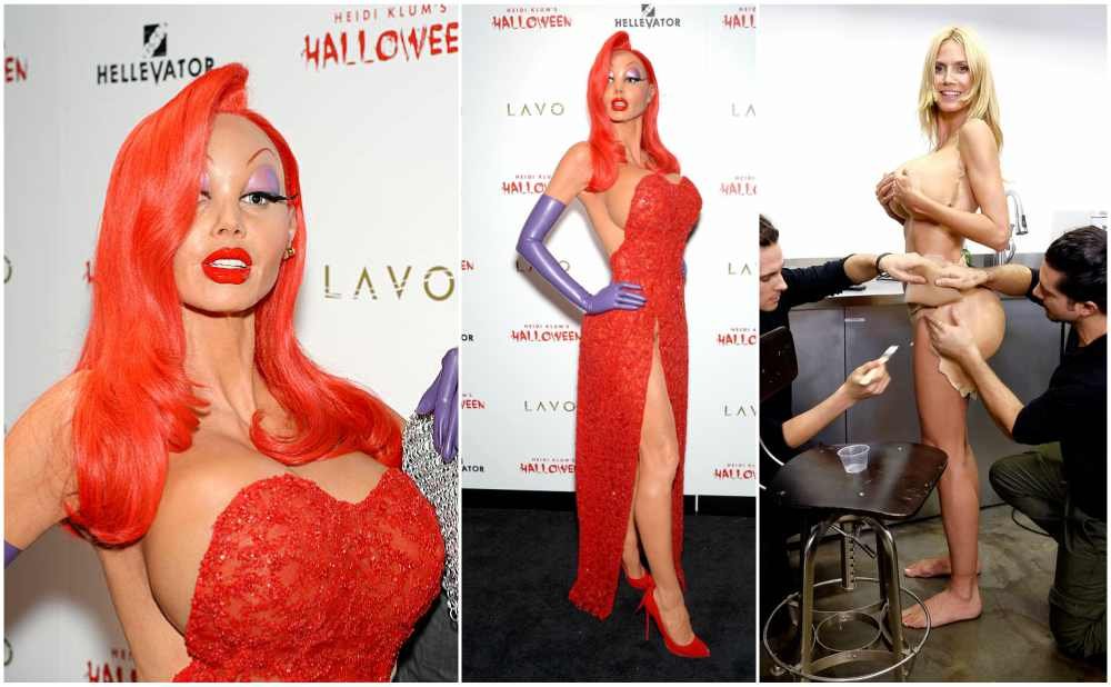 Heidi Klum's Halloween costume in 2015