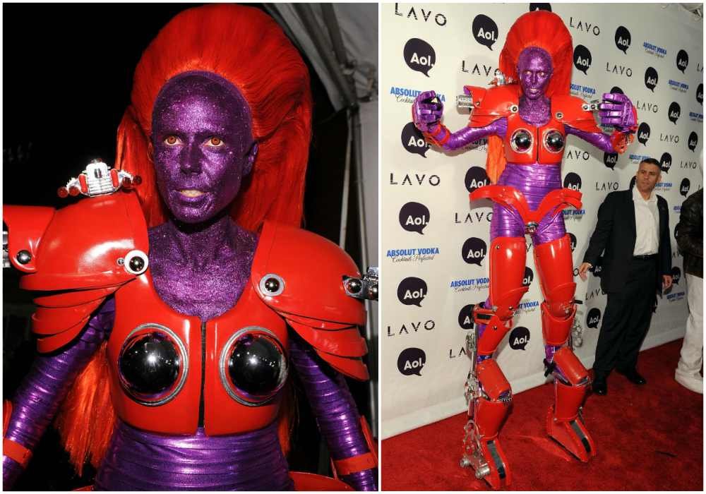 Heidi Klum's Halloween costume in 2010